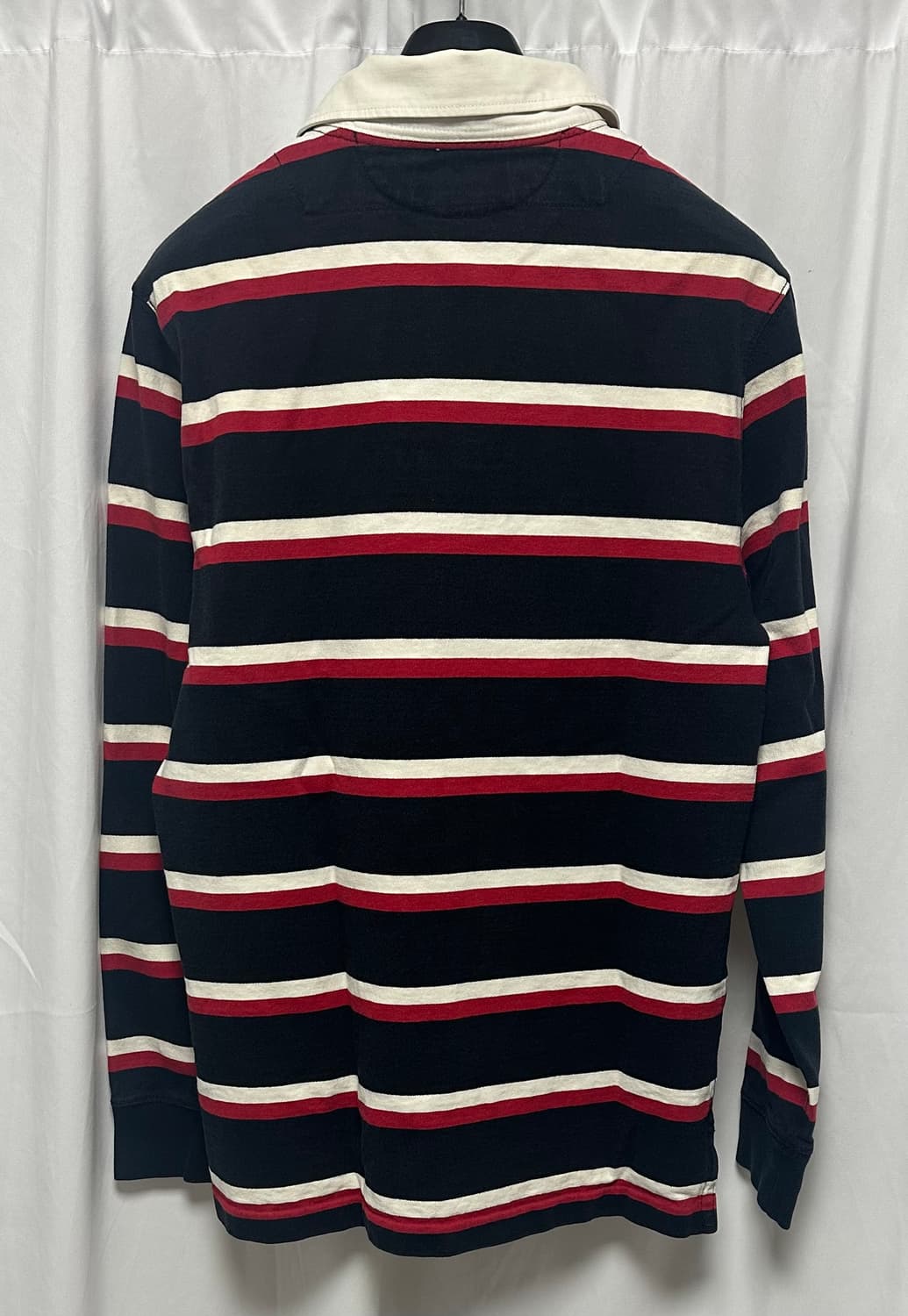 no.116 폴로 랄프로렌 스트라이프럭비티 L 상태굿 상품이미지4