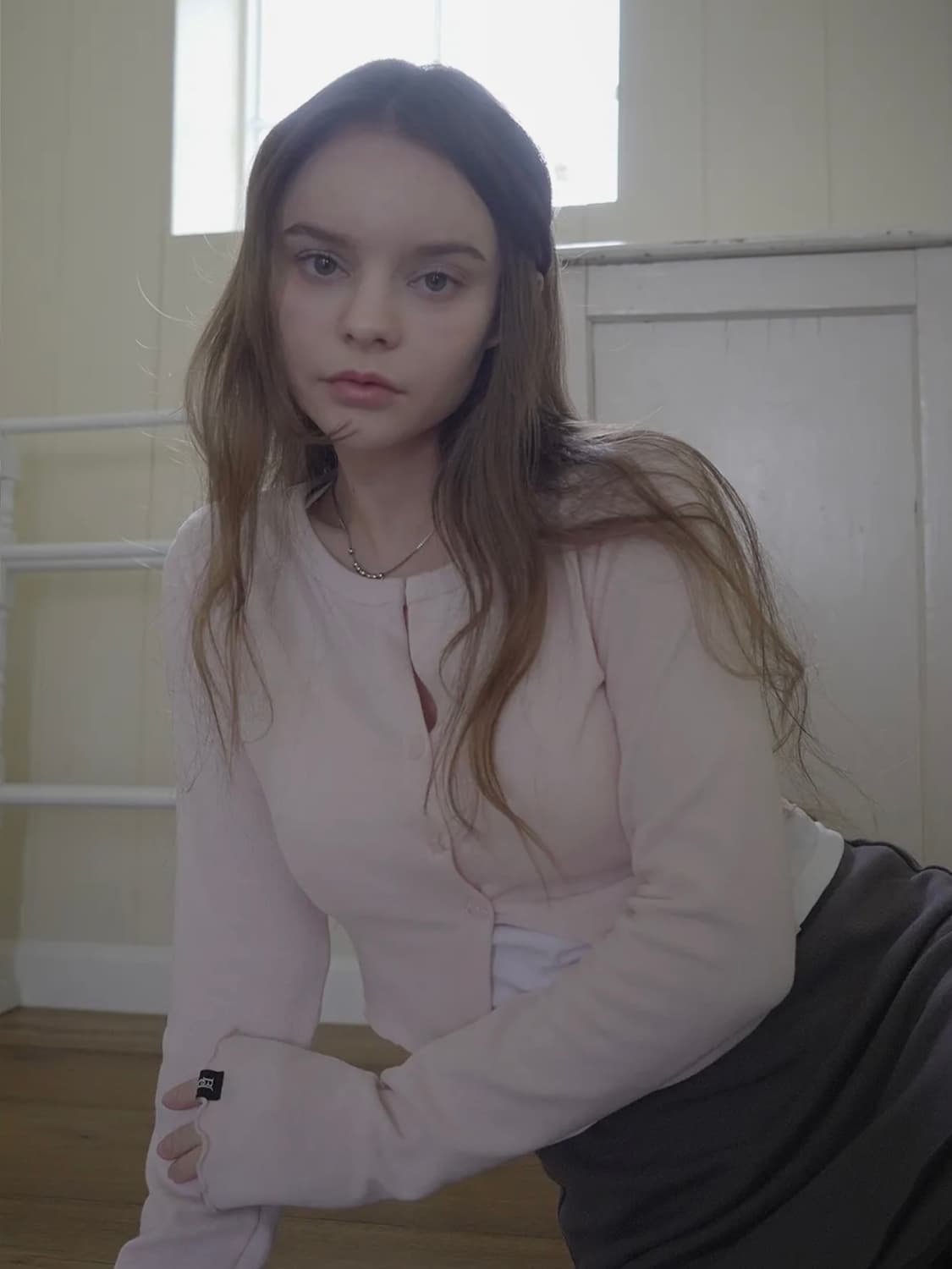 벨리아르 MARSHMELLOW CARDIGAN-BABY PINK  상품이미지4