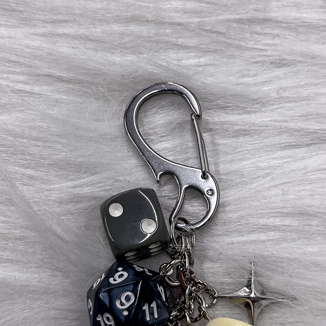 Vintage Multi-Dice Keyring 상품이미지2