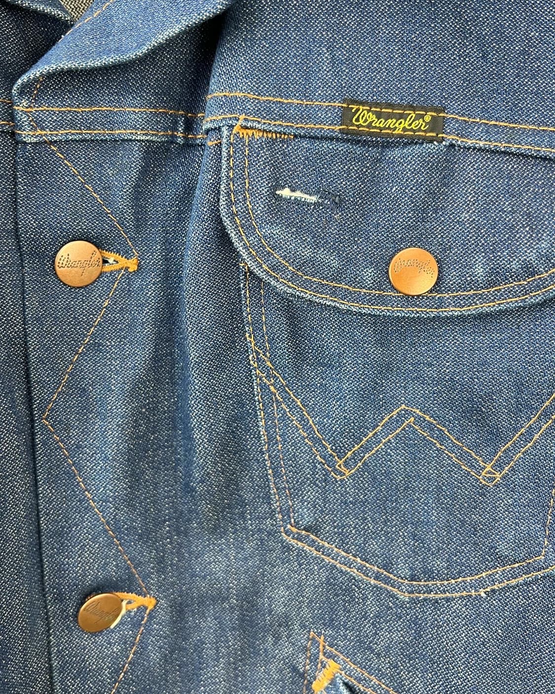 랭글러 인디고 로고 데님 트러커자켓 상품이미지6