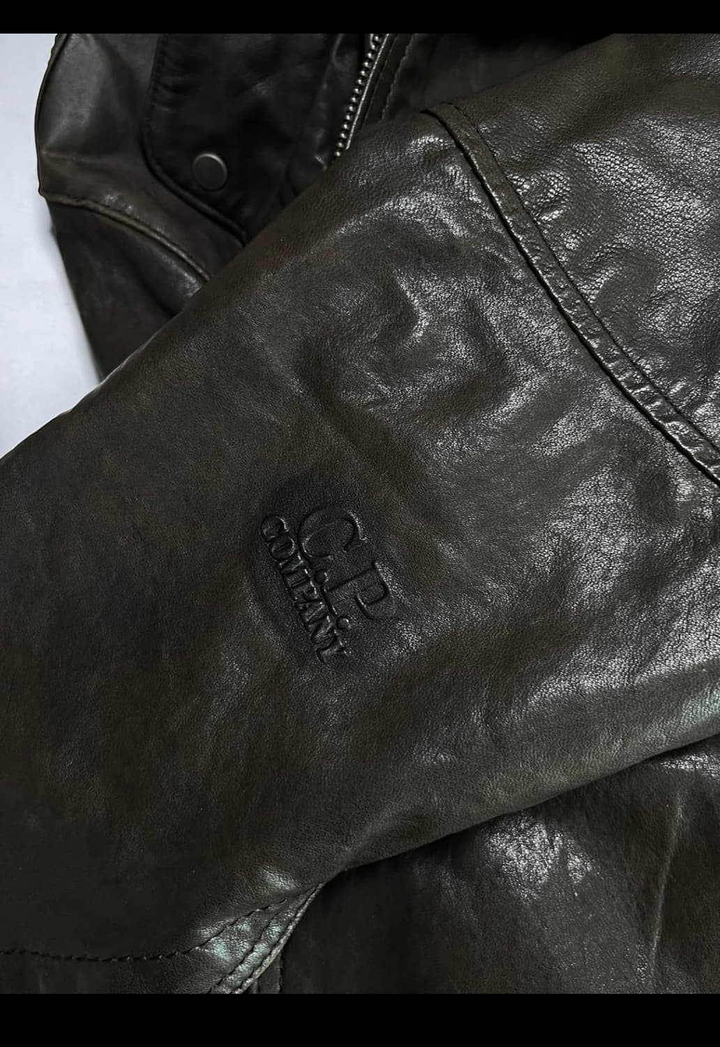 Cp 컴퍼니 가죽자켓 상품이미지5
