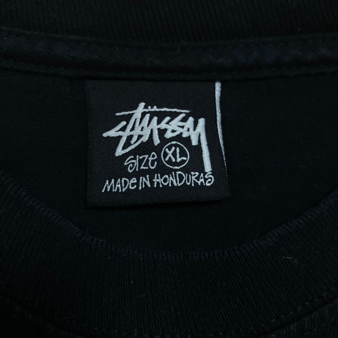 스투시 월드투어 빅로고 블랙 롱 슬리브 긴팔티 상품이미지5