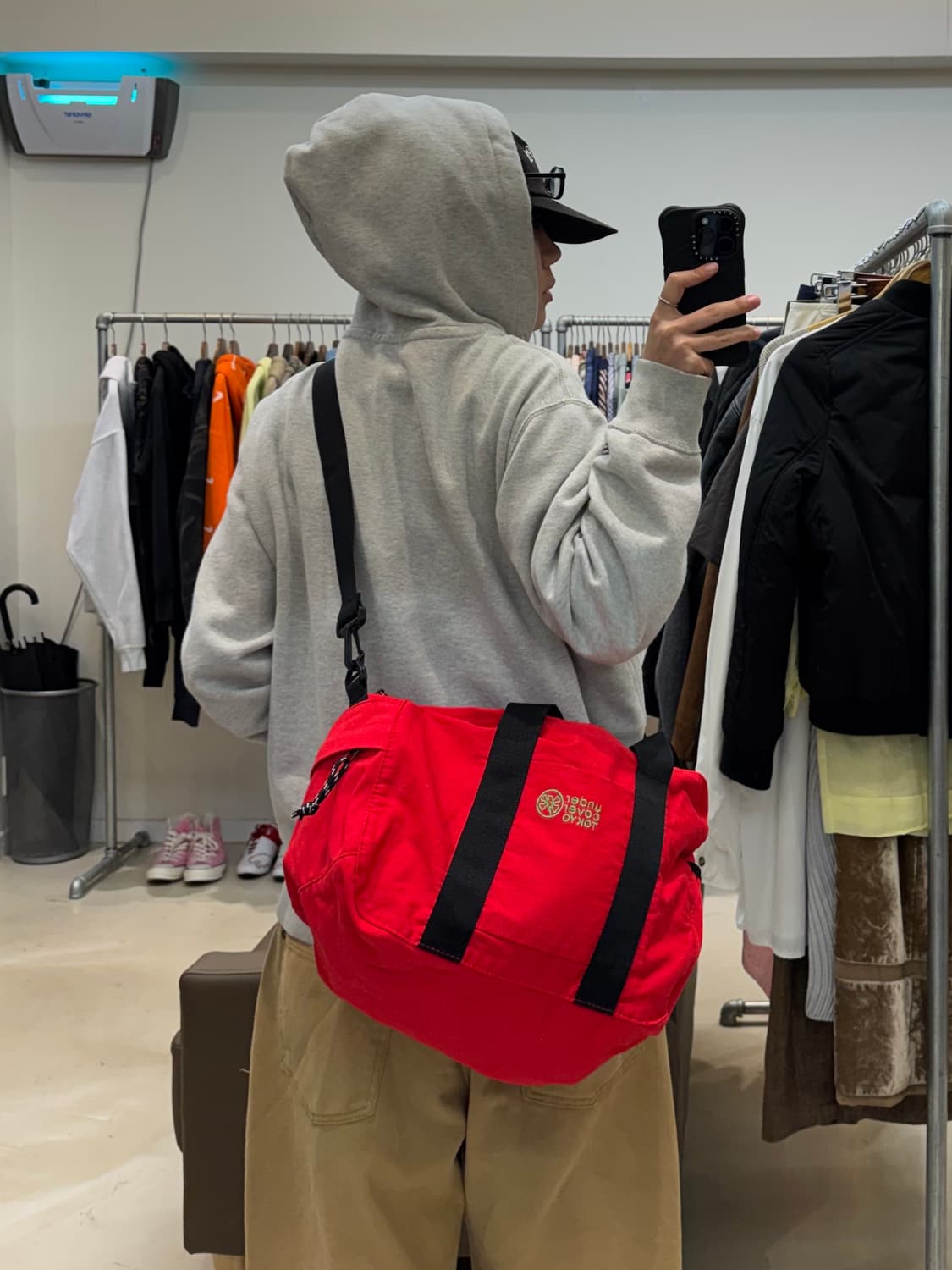 언더커버 도쿄 라이트닝 본 더플백 상품이미지9