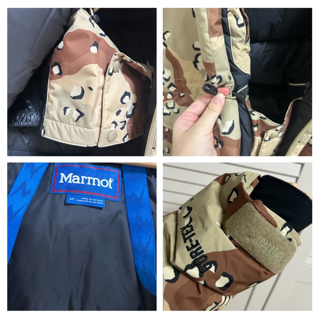 Marmot x Better gift shop 콜라보 한정판 몬스터 파카 상품이미지7