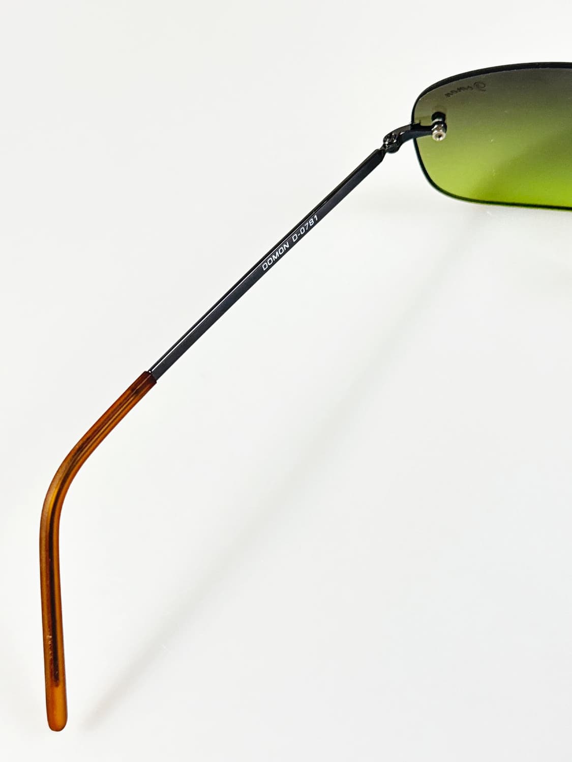 90s DOMON 무테 스퀘어 그라디언트 틴트 빈티지 선글라스 상품이미지7