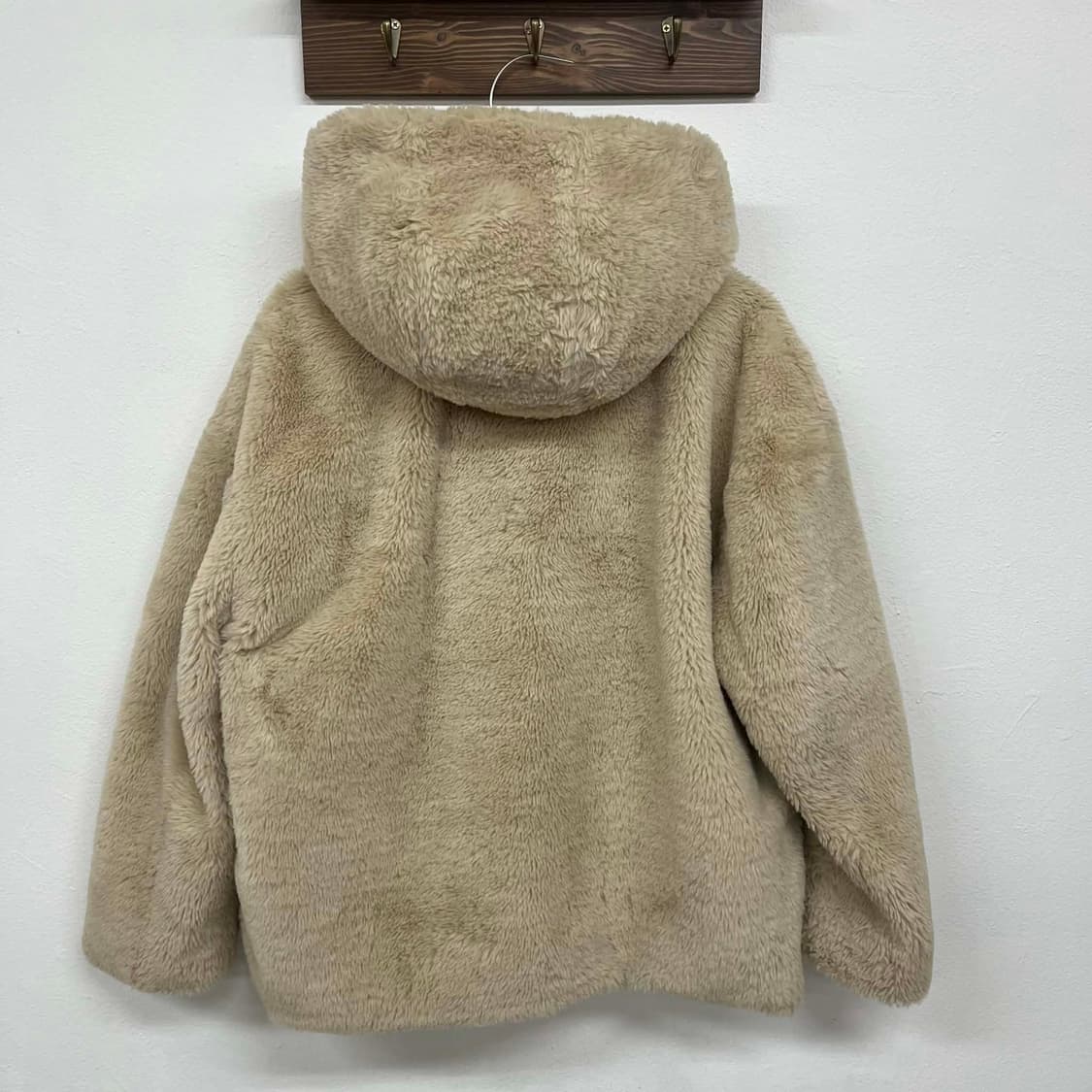 Zara 자라 쉐르파 뽀글이 자켓 후리스 후드집업(S) 상품이미지5