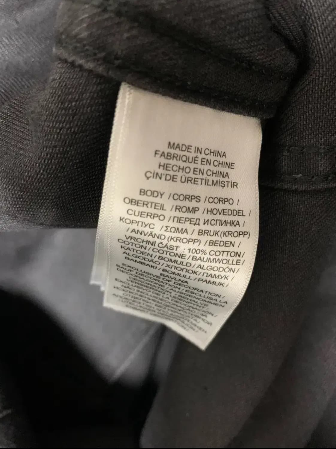 (L)폴로 랄프로렌 가먼트다이 데님 트러커 상품이미지4