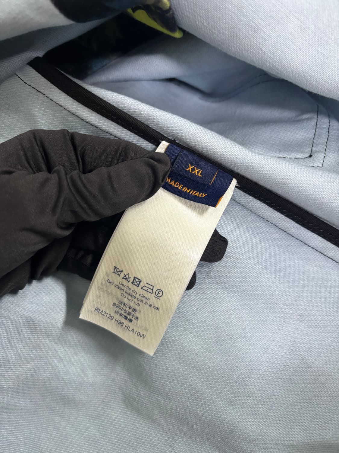 루이비통 타이다이 데님 셔츠 [XXL] 상품이미지4