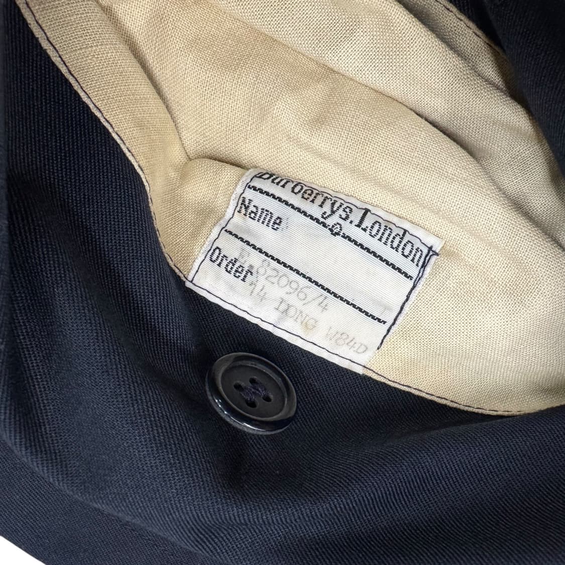 버버리 레이디 더블 트렌치 코트 made in ENGLAND   상품이미지6