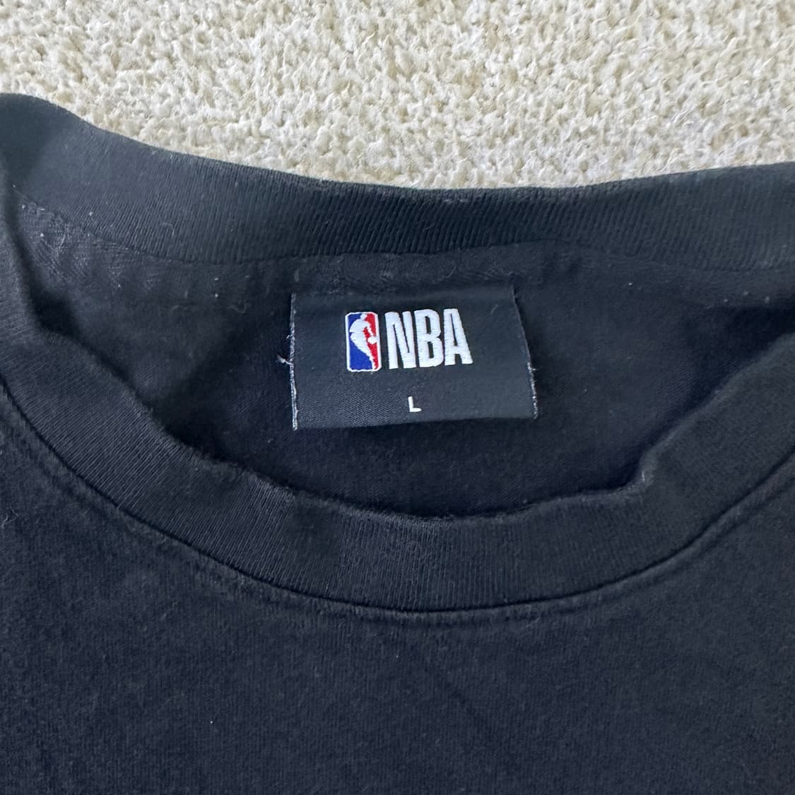 L NBA 블랙 불스 반팔티 0320D 상품이미지3