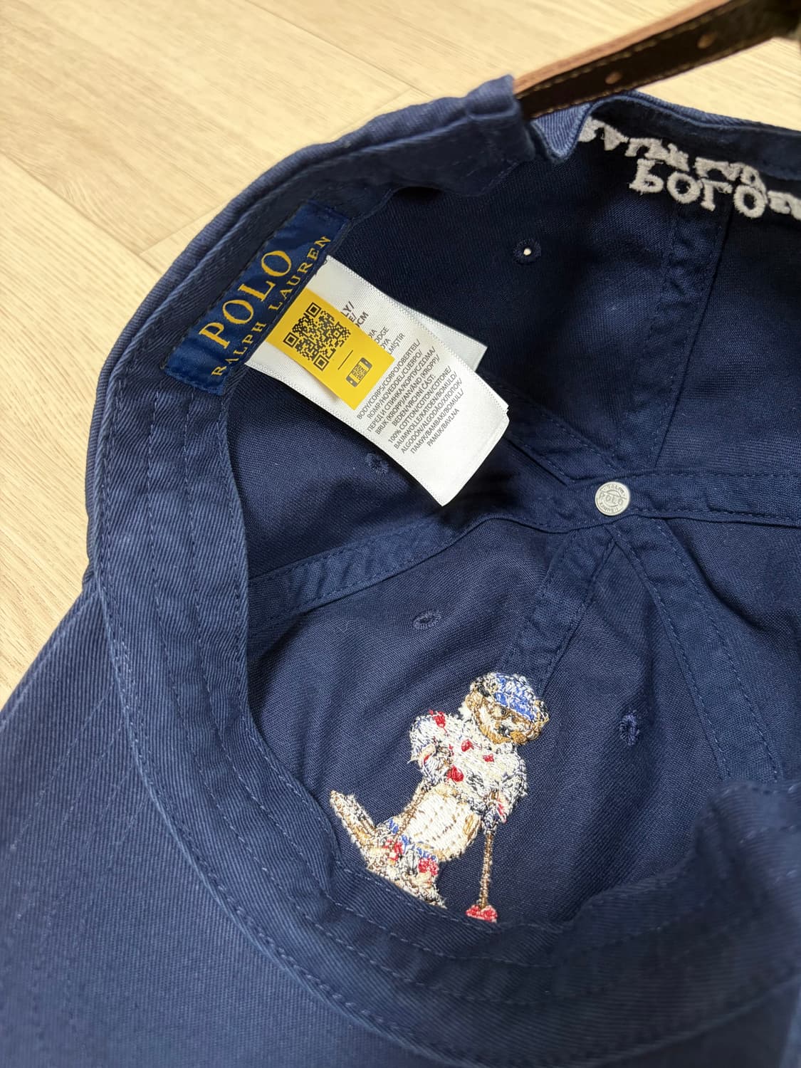 폴로 랄프로렌 스키 베어 볼캡 네이비 상품이미지6