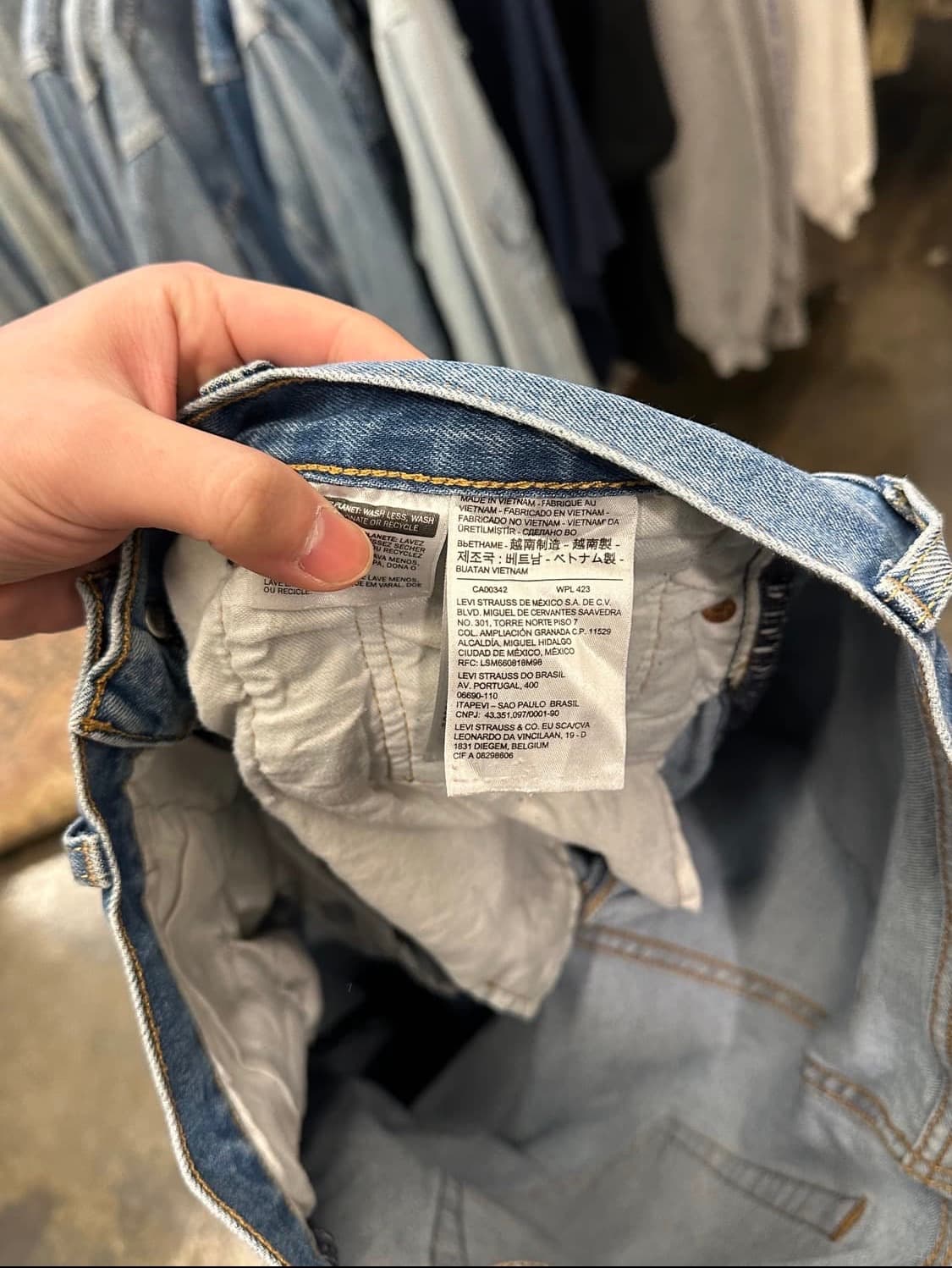 리바이스 501 상품이미지4