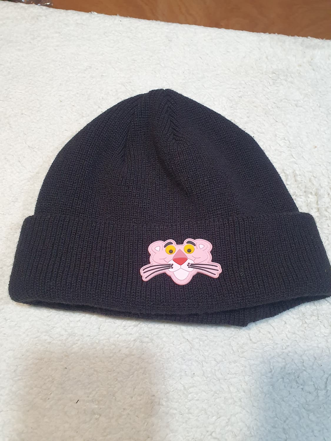 스테레오바이널스 핑크팬더 검정색 비니 상품이미지1
