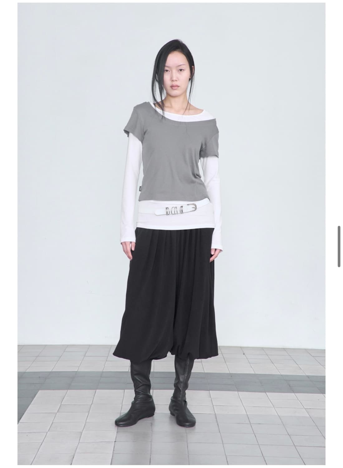 세릭 wide balloon pants black 상품이미지2