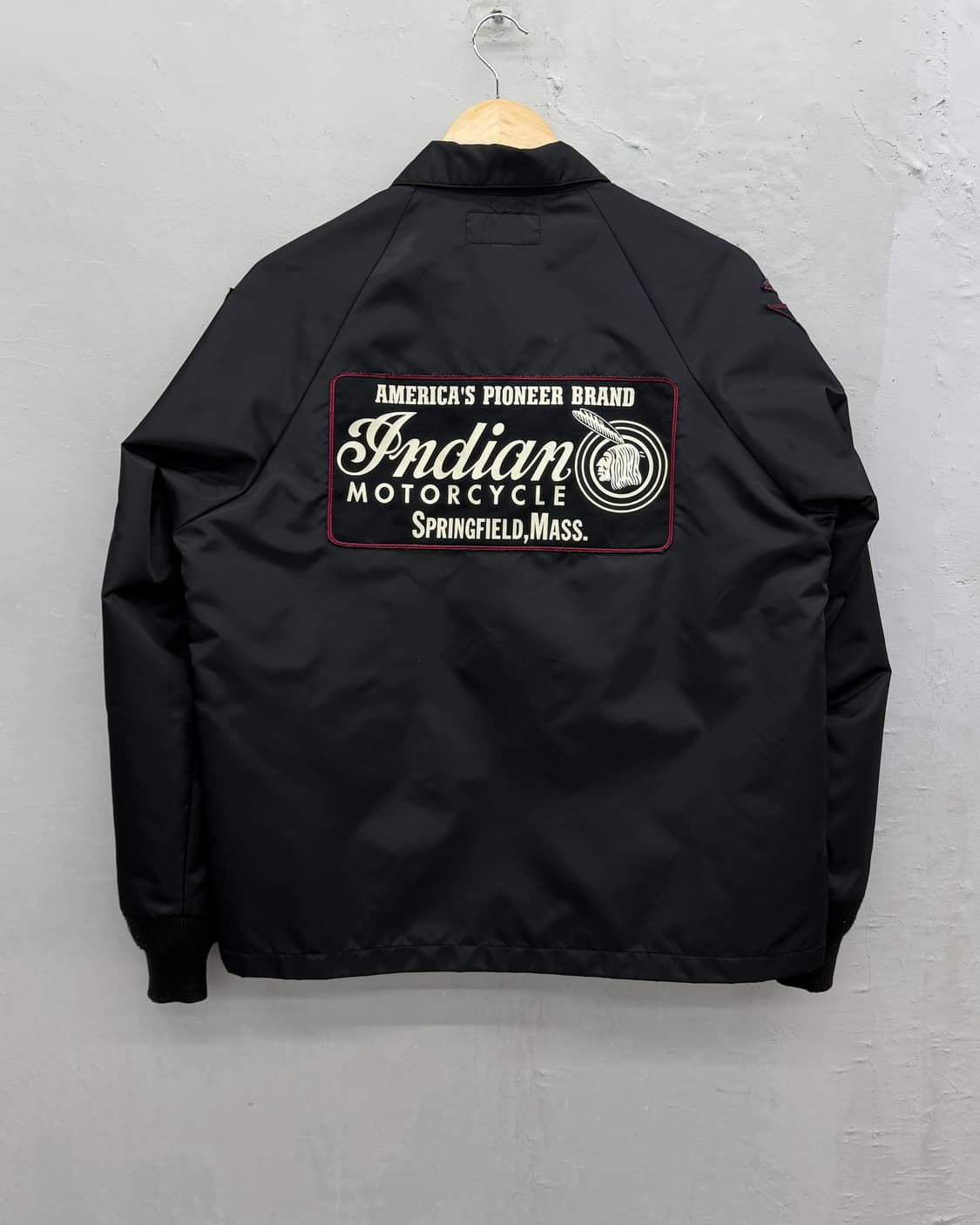 인디안 모터사이클 00s 나일론쉘 바이커 자켓 상품이미지5