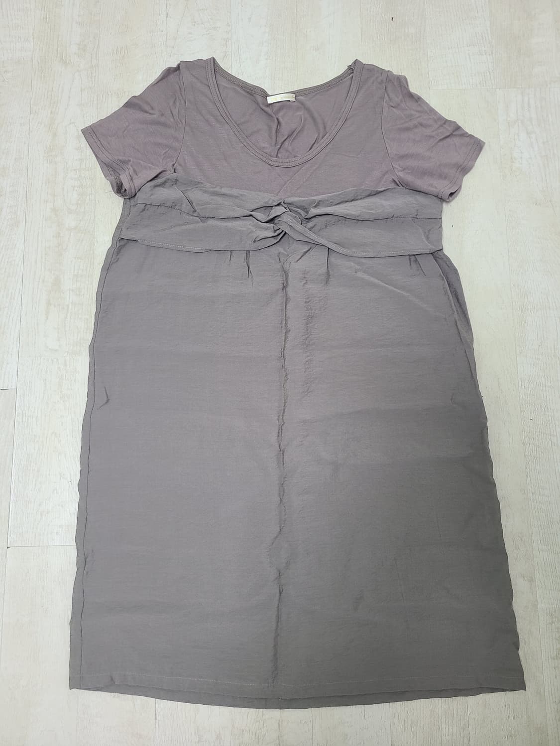 브라운 카키 원피스 상품이미지1