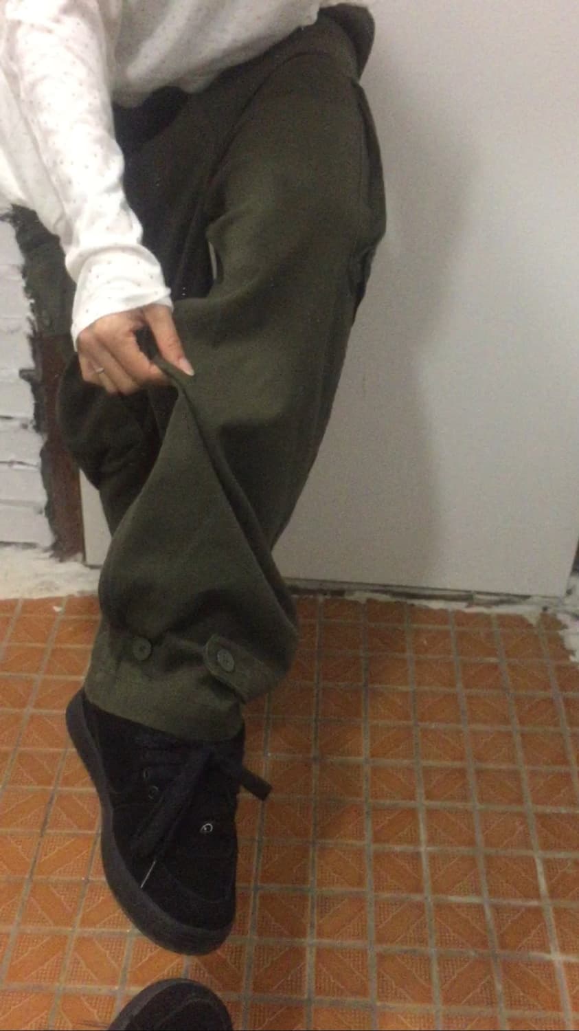 카키 카고 팬츠 상품이미지2