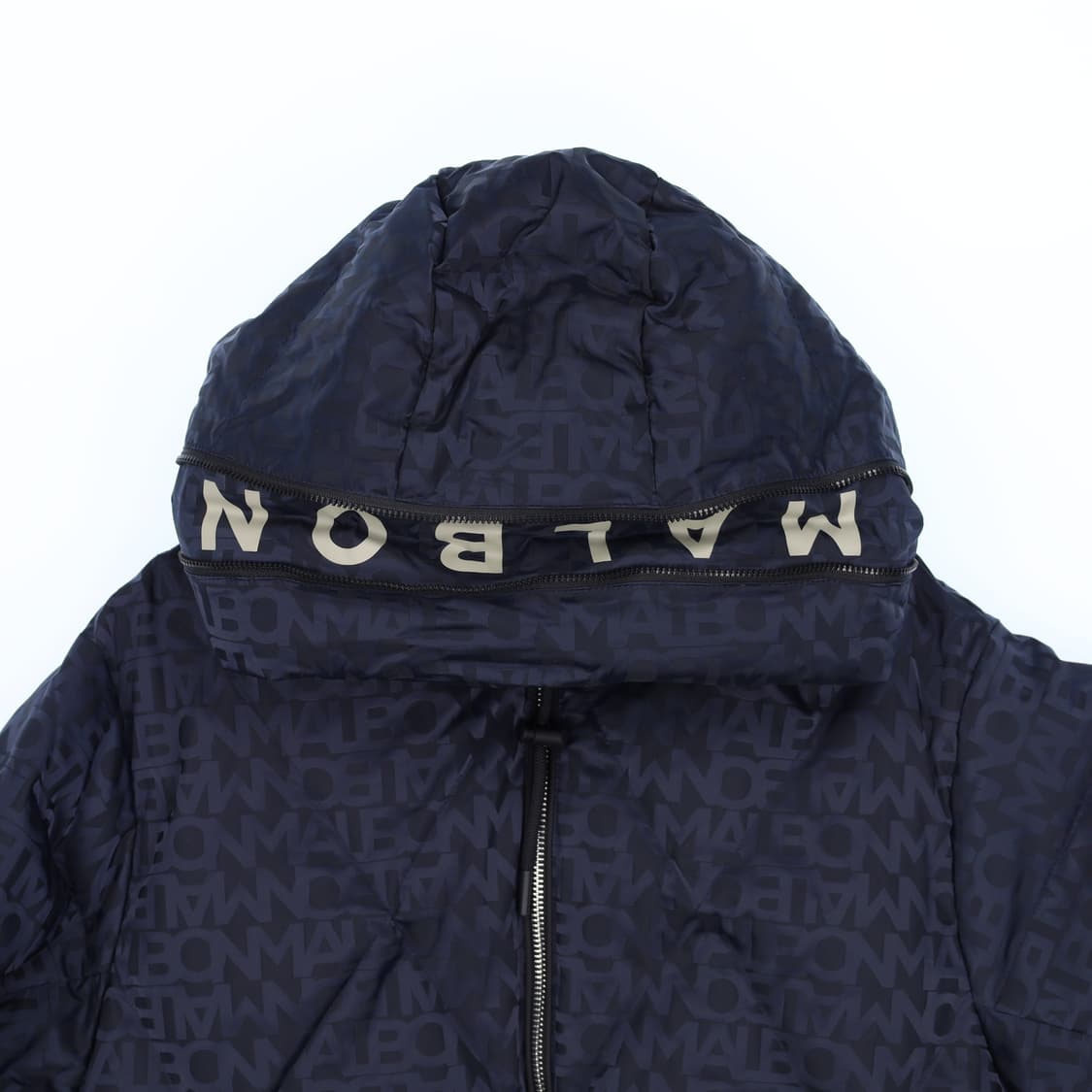 L 신형 말본 자카드 미들 구스다운 패딩 N7274 상품이미지4