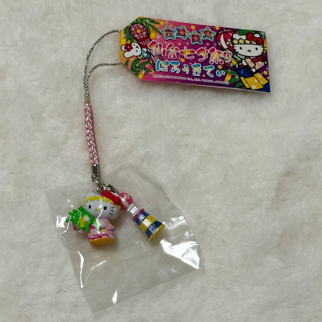 (이체시 에눌) 고전키티 키티스트랩 미야기한정 센다이 칠석 축제 키티 상품이미지1