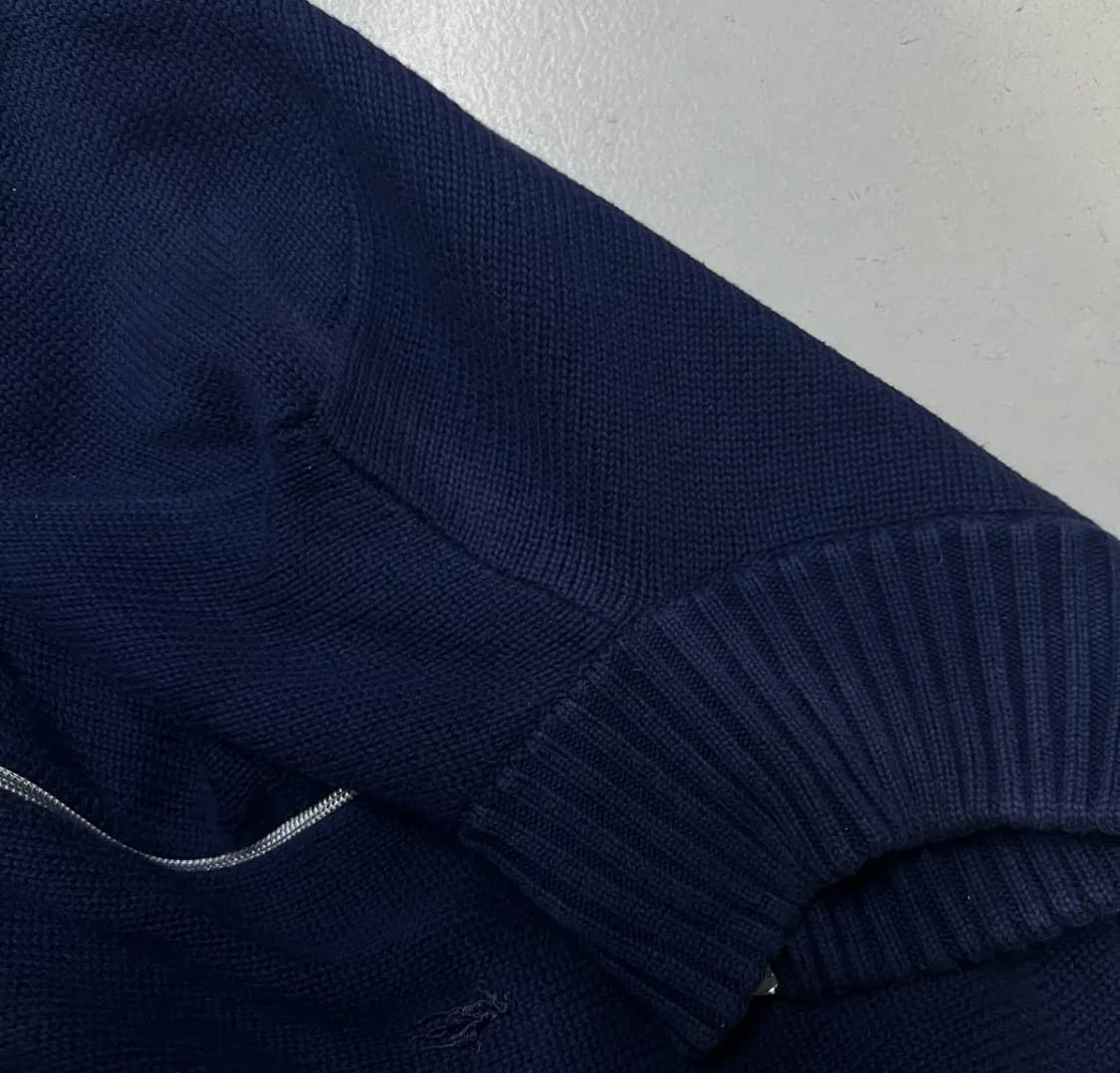 폴로 니트집업 여성 XS 상품이미지4