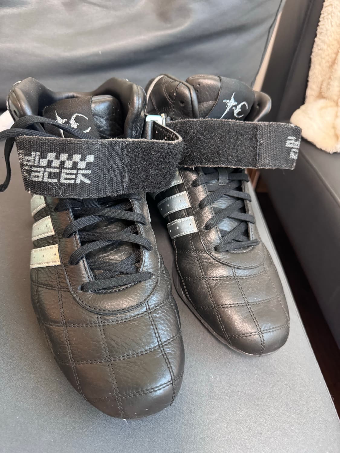 아디다스x떠그클럽 아디레이서 하이코어 블랙 270 판매합니다 상품이미지2