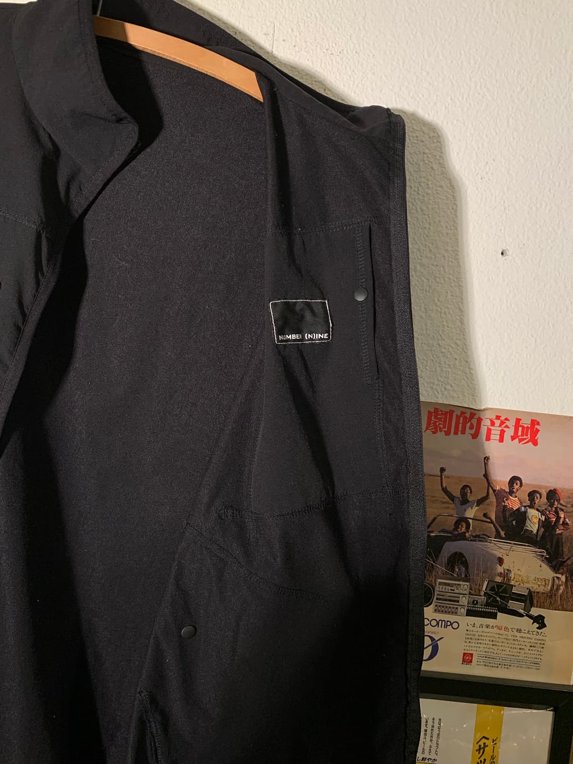 넘버나인 본 스티치 투웨이 바람막이 자켓 상품이미지6