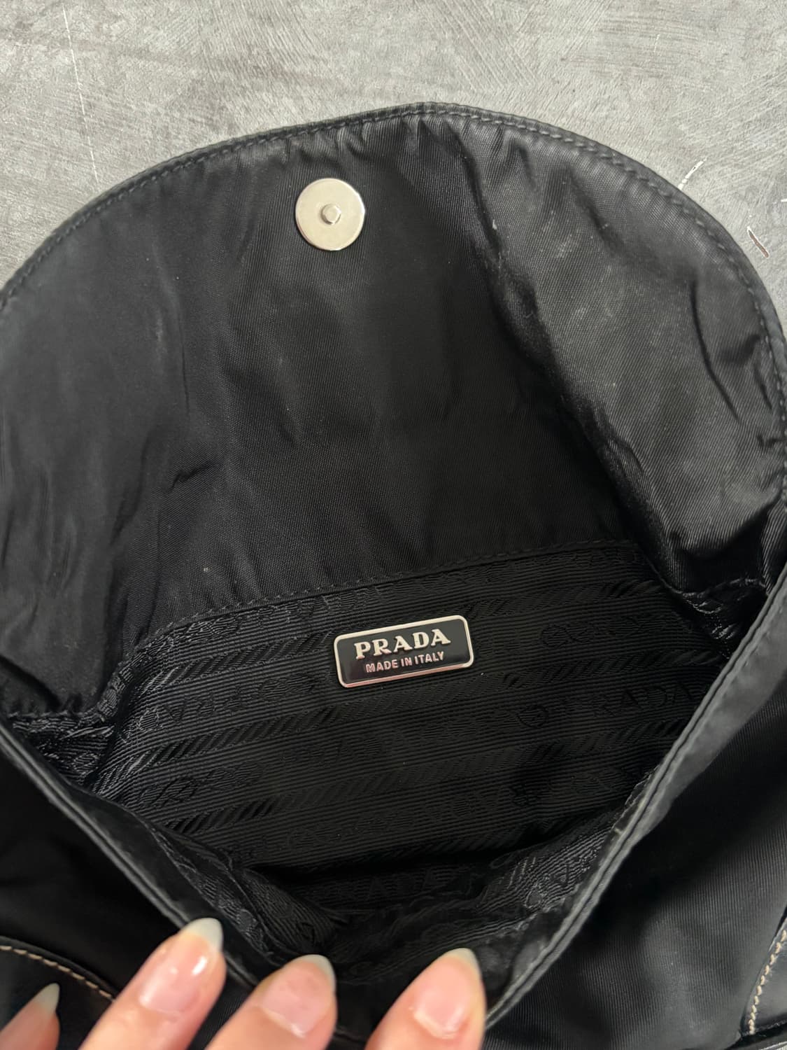 Prada 프라다 포코노 나일론 웨이스트 백  상품이미지8