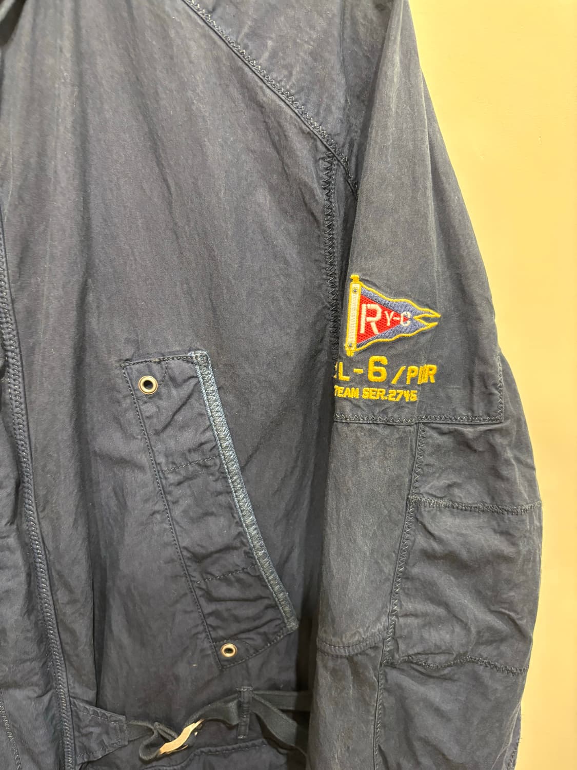 폴로 랄프로렌 요트 RLYC PARKA  네이비 야상 점퍼 상품이미지5