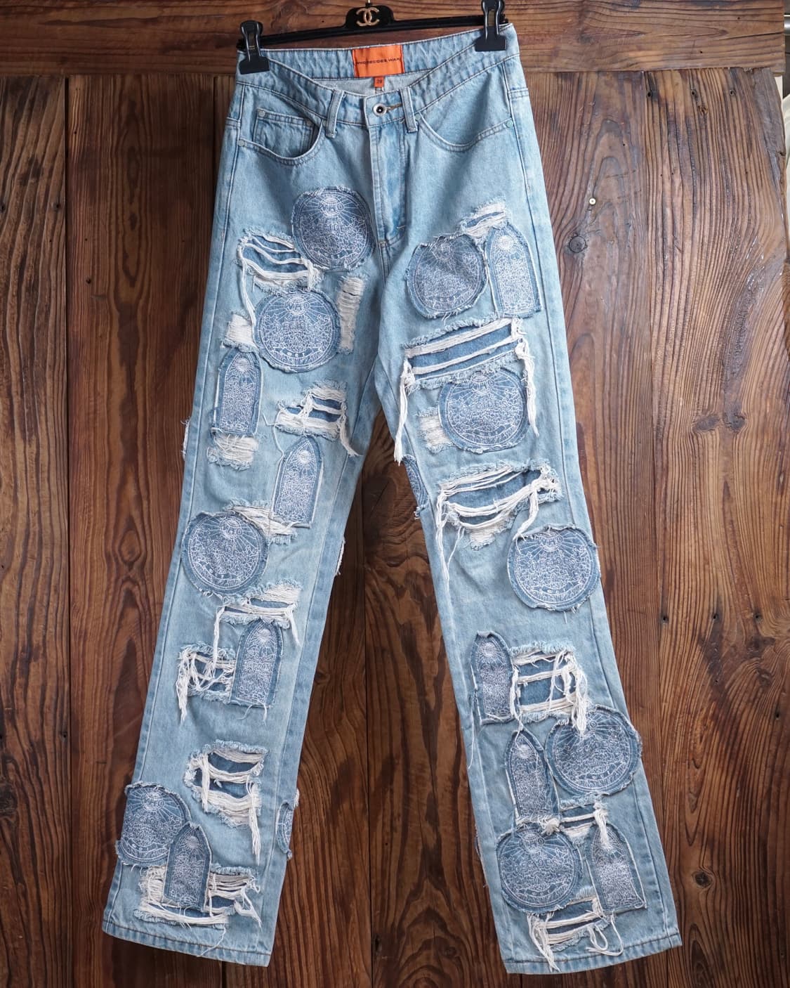 Who Decides War 노트르담 데님팬츠 상품이미지2