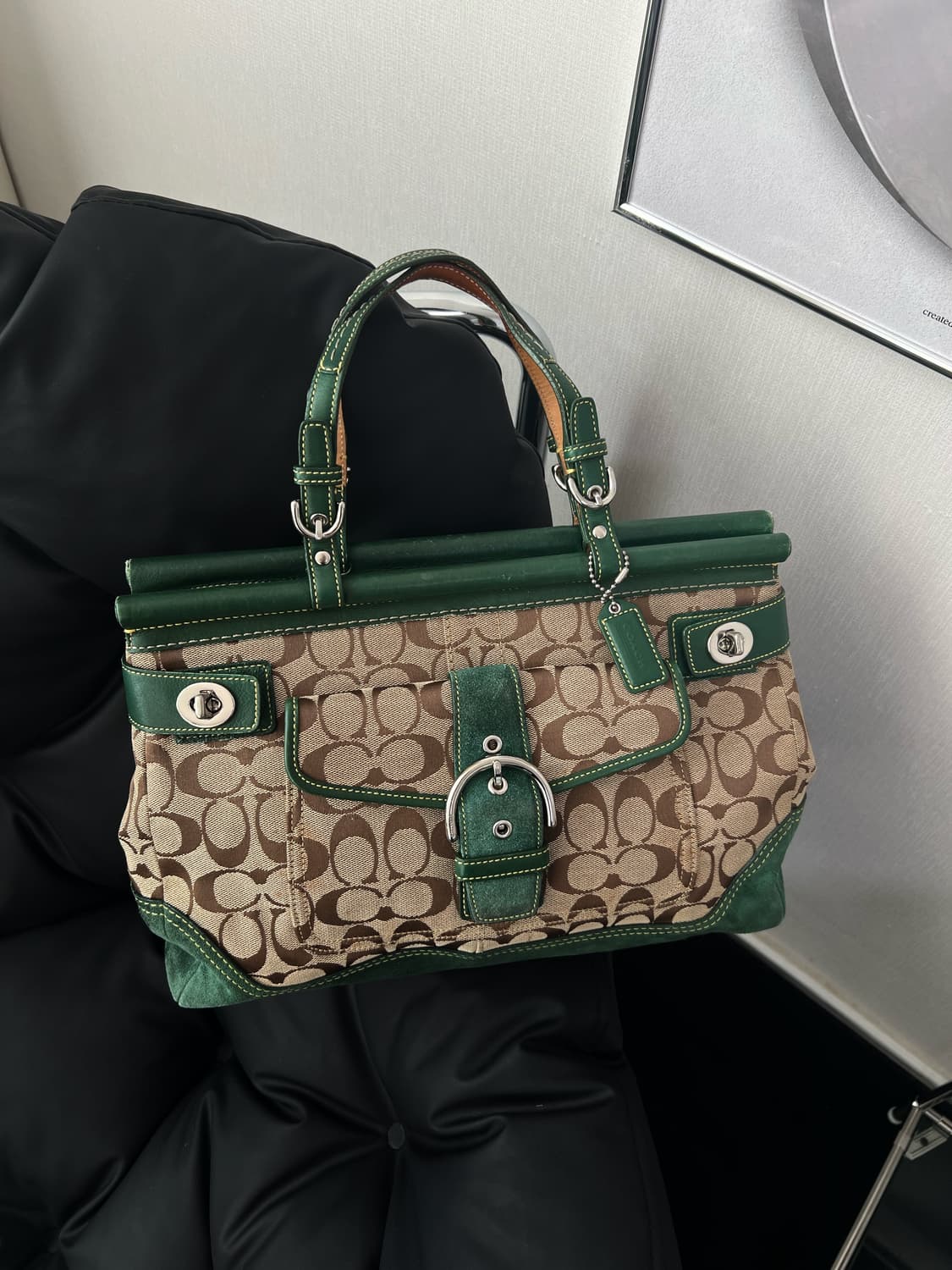 코치 소호 보클 토트백 상품이미지2