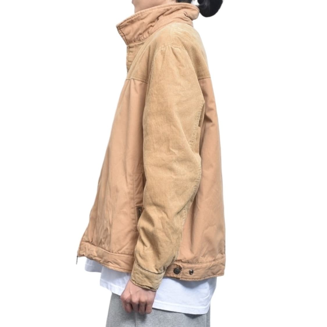 90S 캘빈 클라인 코듀로이 골덴 코튼 점퍼 블루종 집업 자켓 N157 상품이미지3