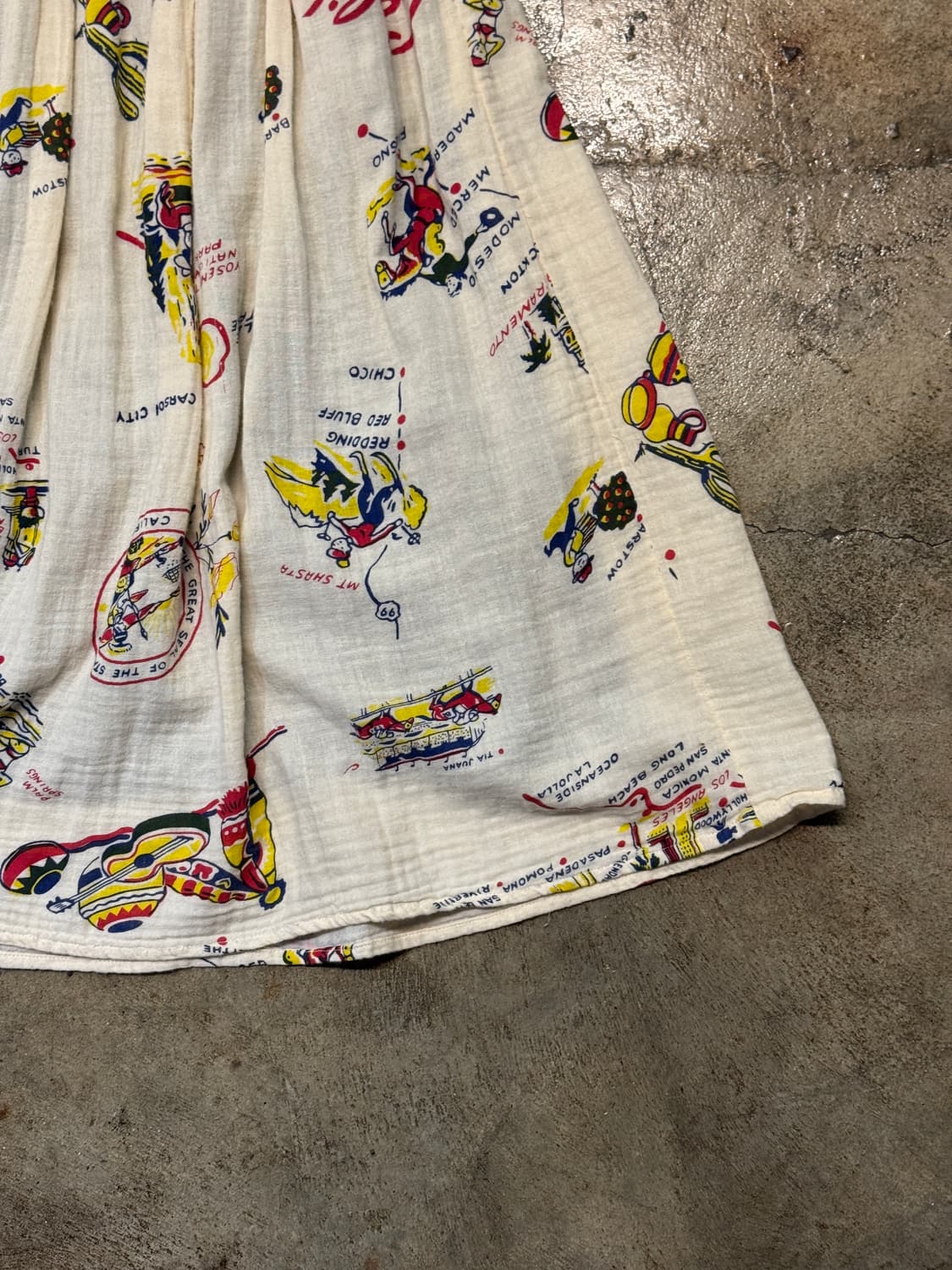 26-30 ) As rabbit California Print Skirt 상품이미지7