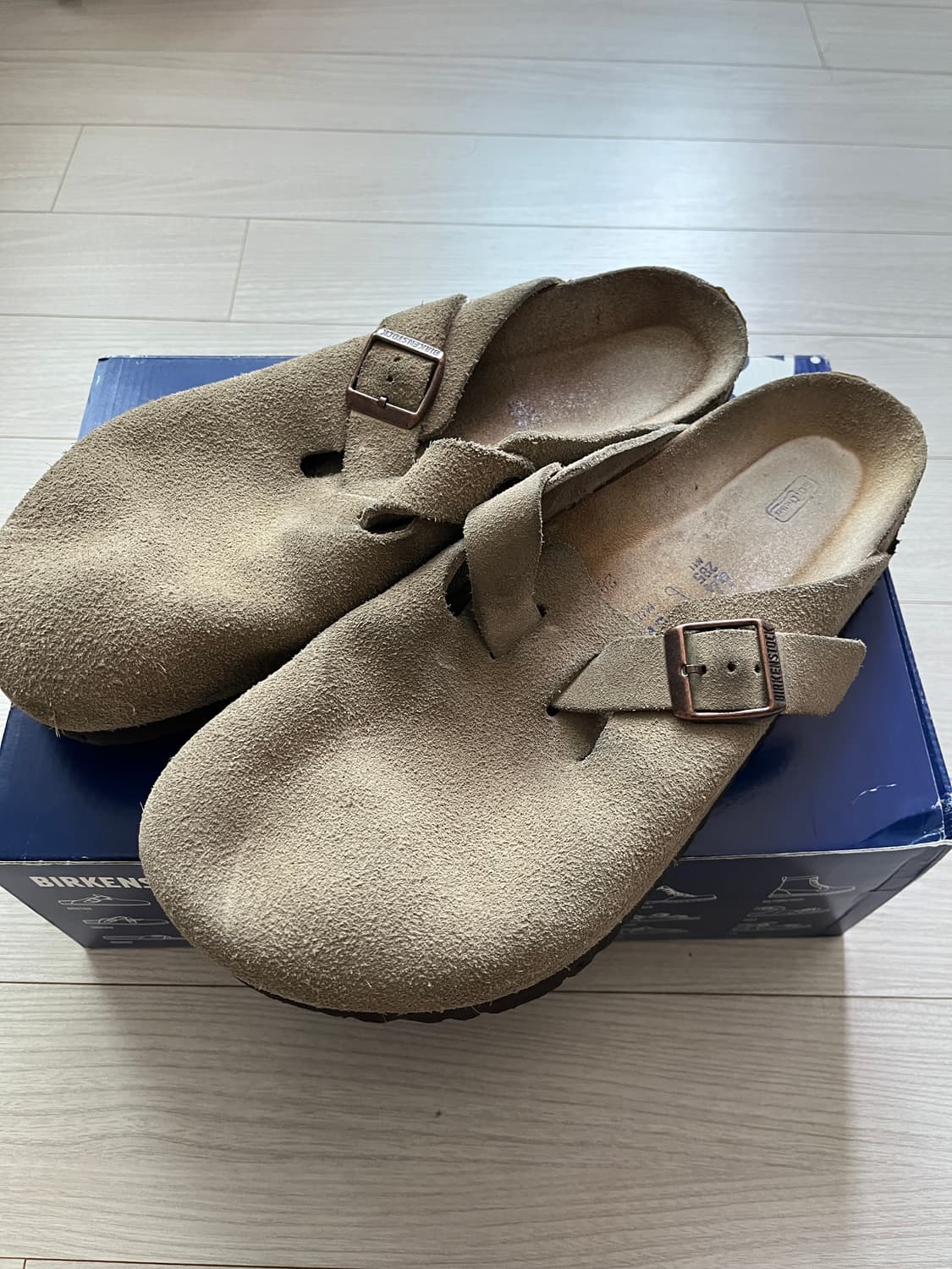 285)버켄스탁 보스턴 타우페 44 레귤러 상품이미지1