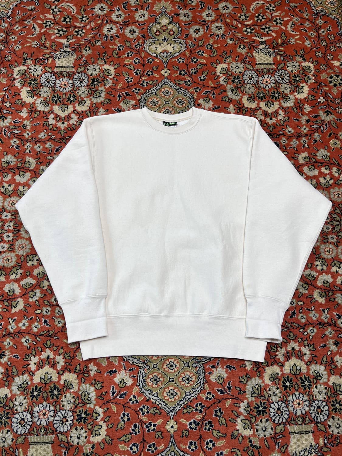 [L] 캠버 Camber USA 아이보리 맨투맨 상품이미지1