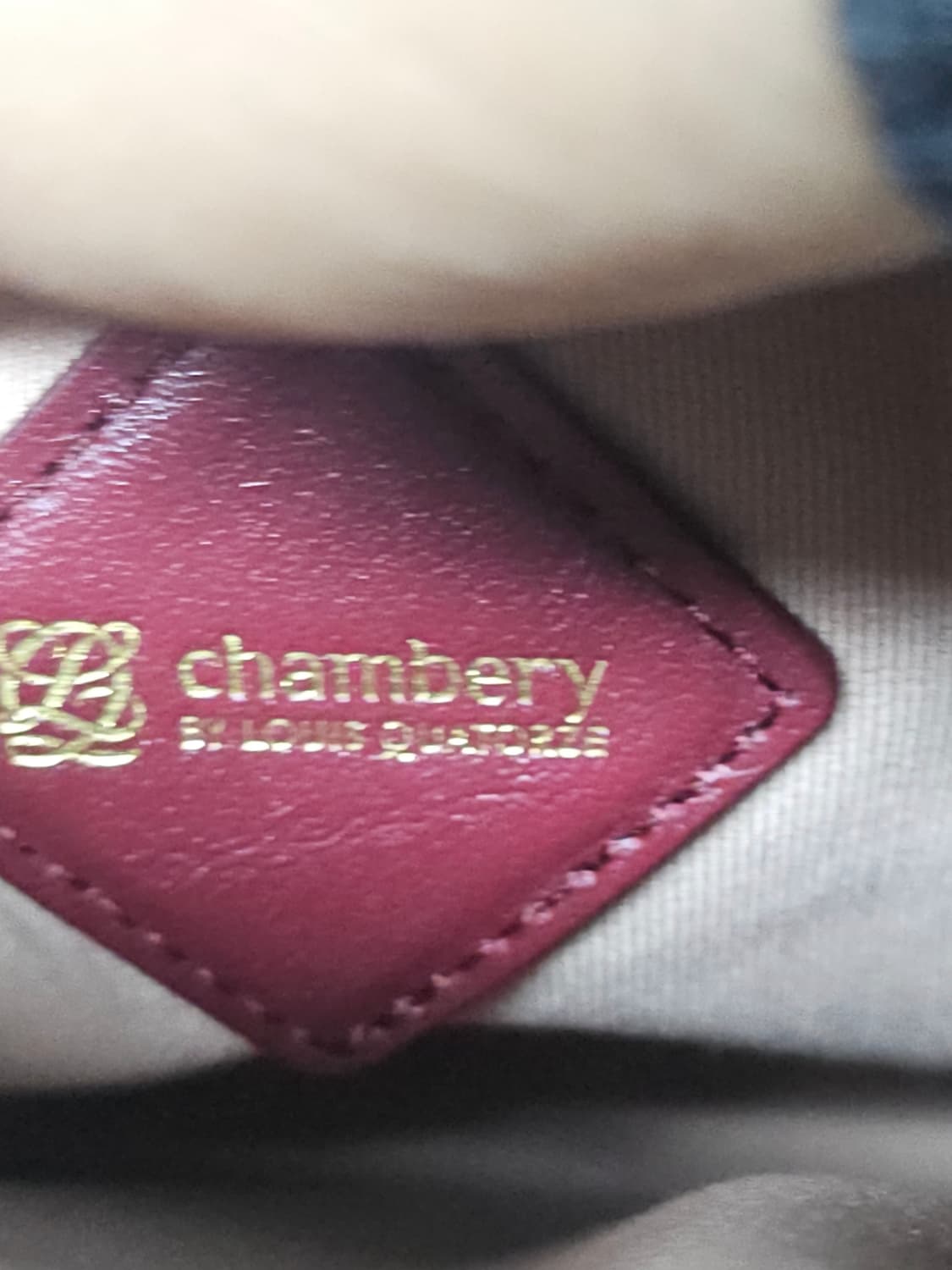 루이까또즈 와인색 퀼팅 크로스백 상품이미지7