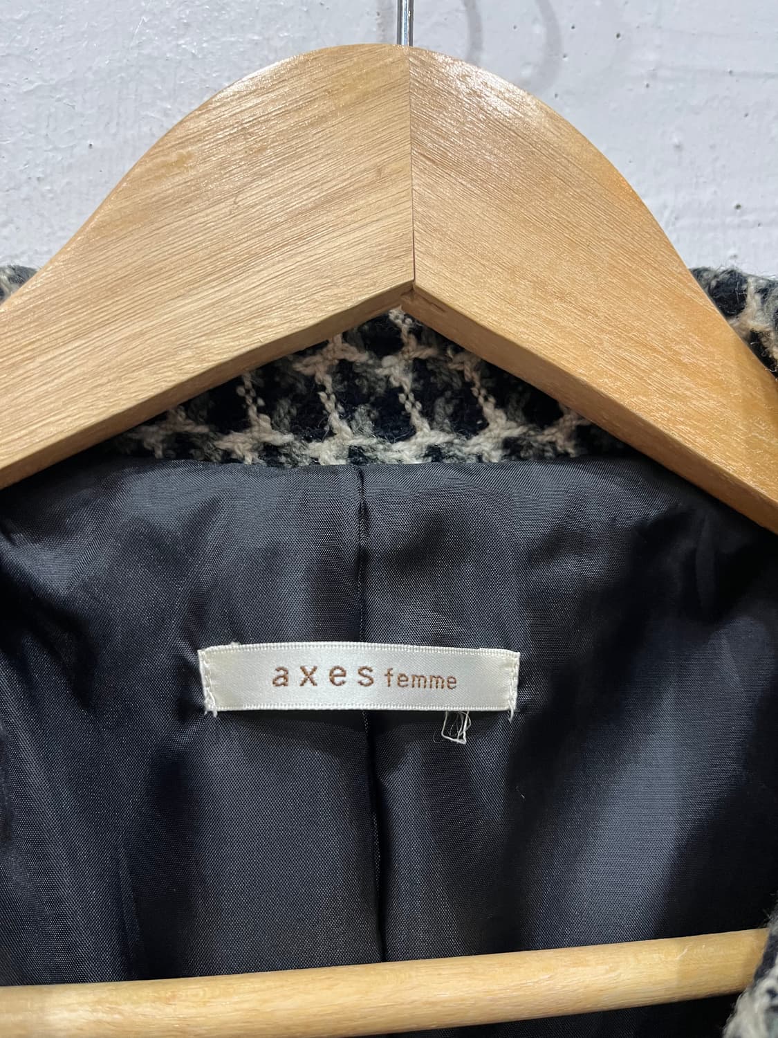 액시즈팜 트위드 코트 상품이미지7