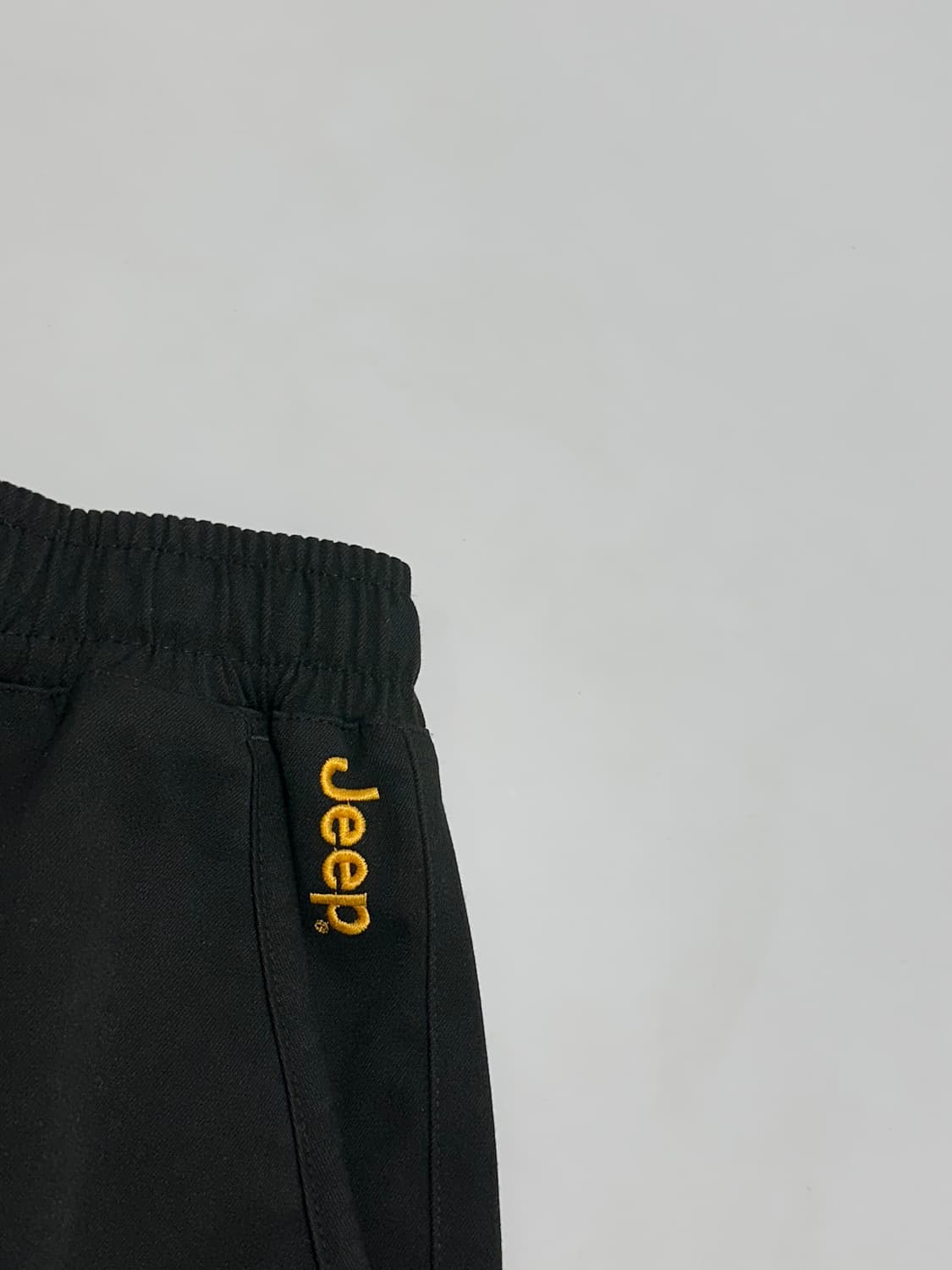 지프 jeep 카고 조거팬츠 블랙 트레이닝 바지 상품이미지4