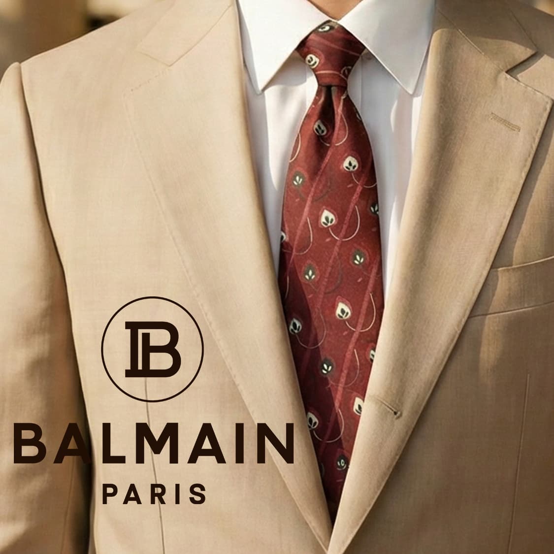 발망 실크 리프 웨이브 패턴 넥타이 9cm A+등급 k2048 상품이미지1