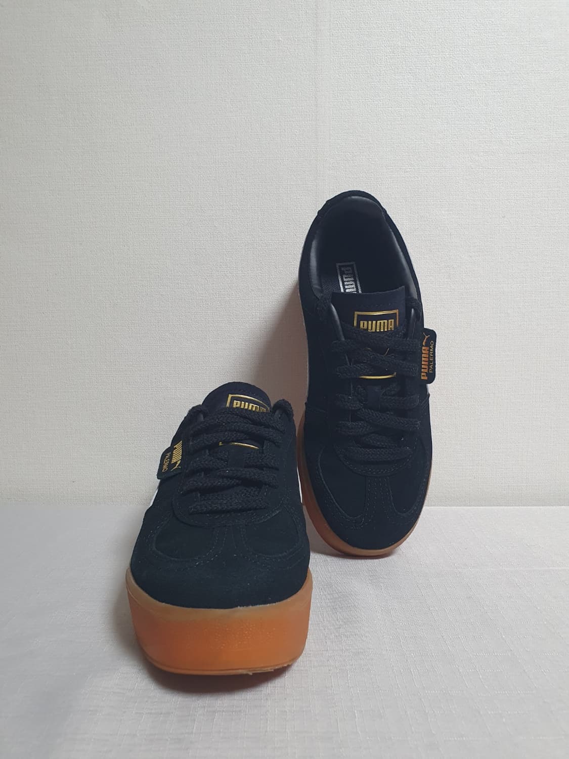 230mm 푸마 팔레르모 엘레바타 블랙 검솔 상품이미지2