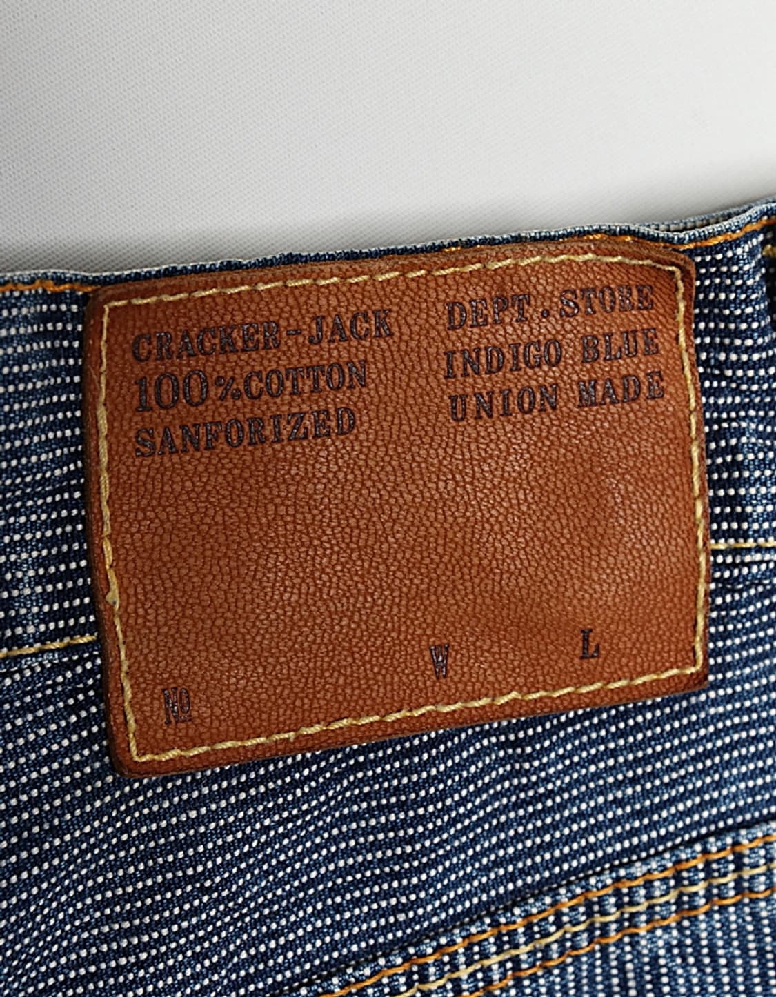 CRACK-JACK Apron Denim Work Pant (31) 상품이미지8