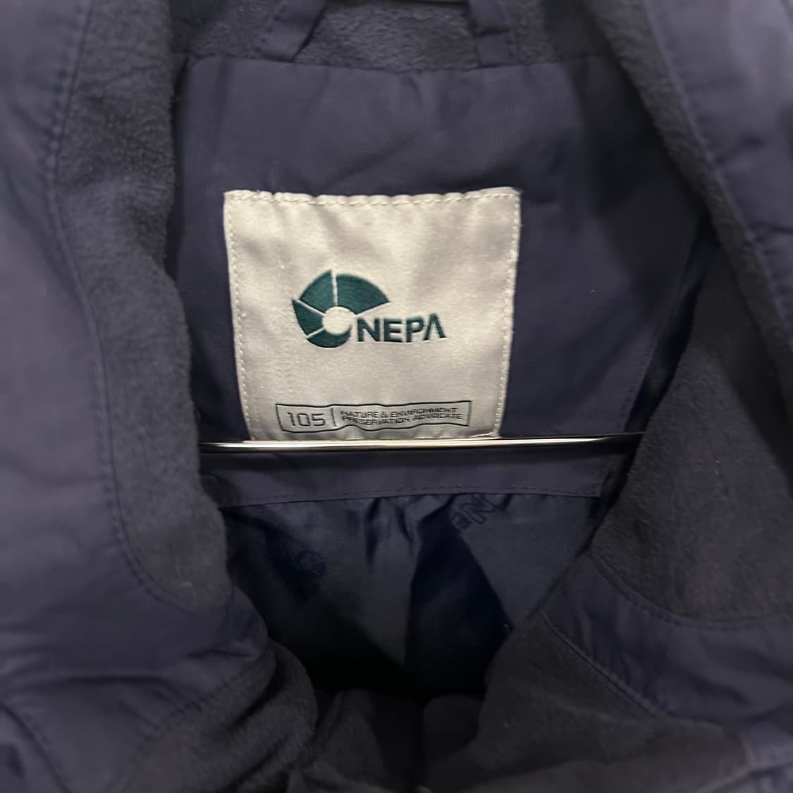 네파 노리밋 스몰로고 배색 바람막이 자켓 상품이미지3