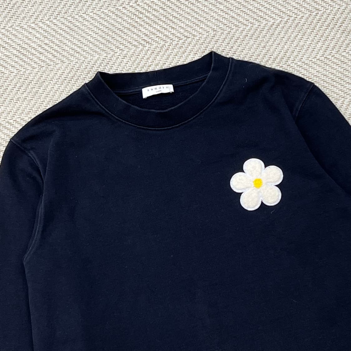산드로 플라워 패치 스웻셔츠 r2289 상품이미지3