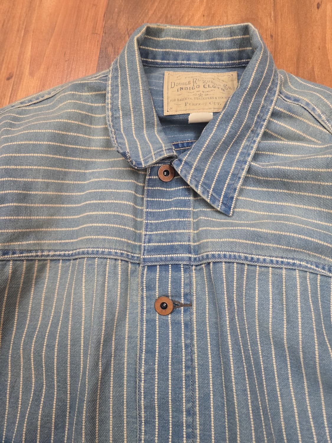 더블알엘  트러커 자켓 판매합니다 상품이미지1