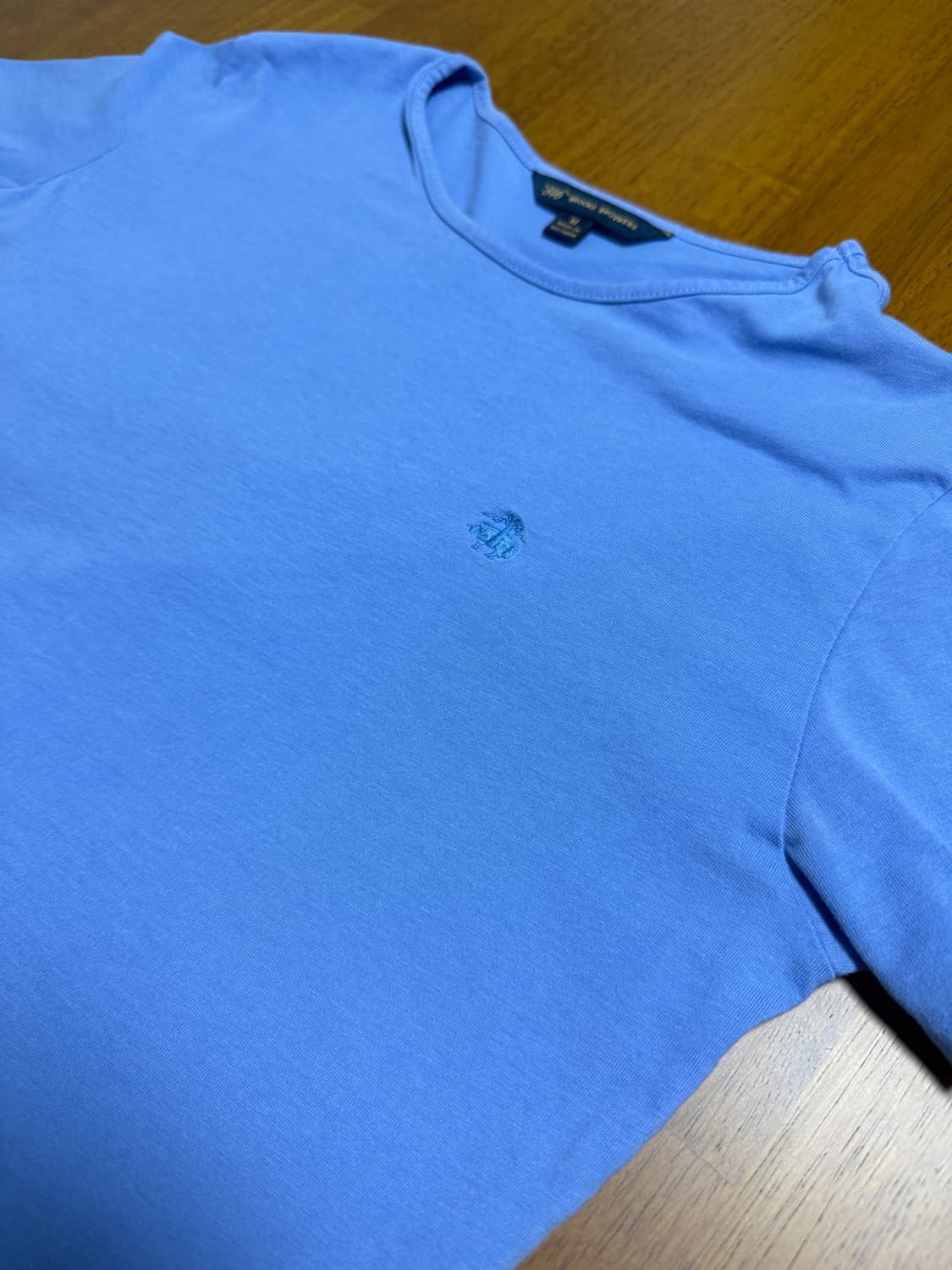 (44 - 55) 브룩스 브라더스 반팔 티셔츠 하늘색 상품이미지2