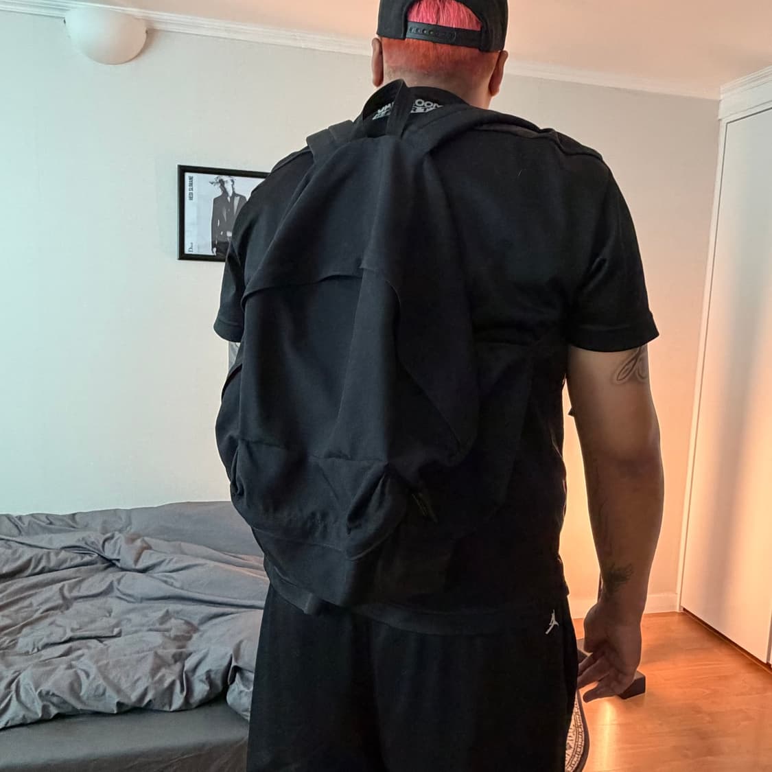 [M] 꼼데가르송 옴므 나일론 백팩 칸예 백팩 상품이미지2