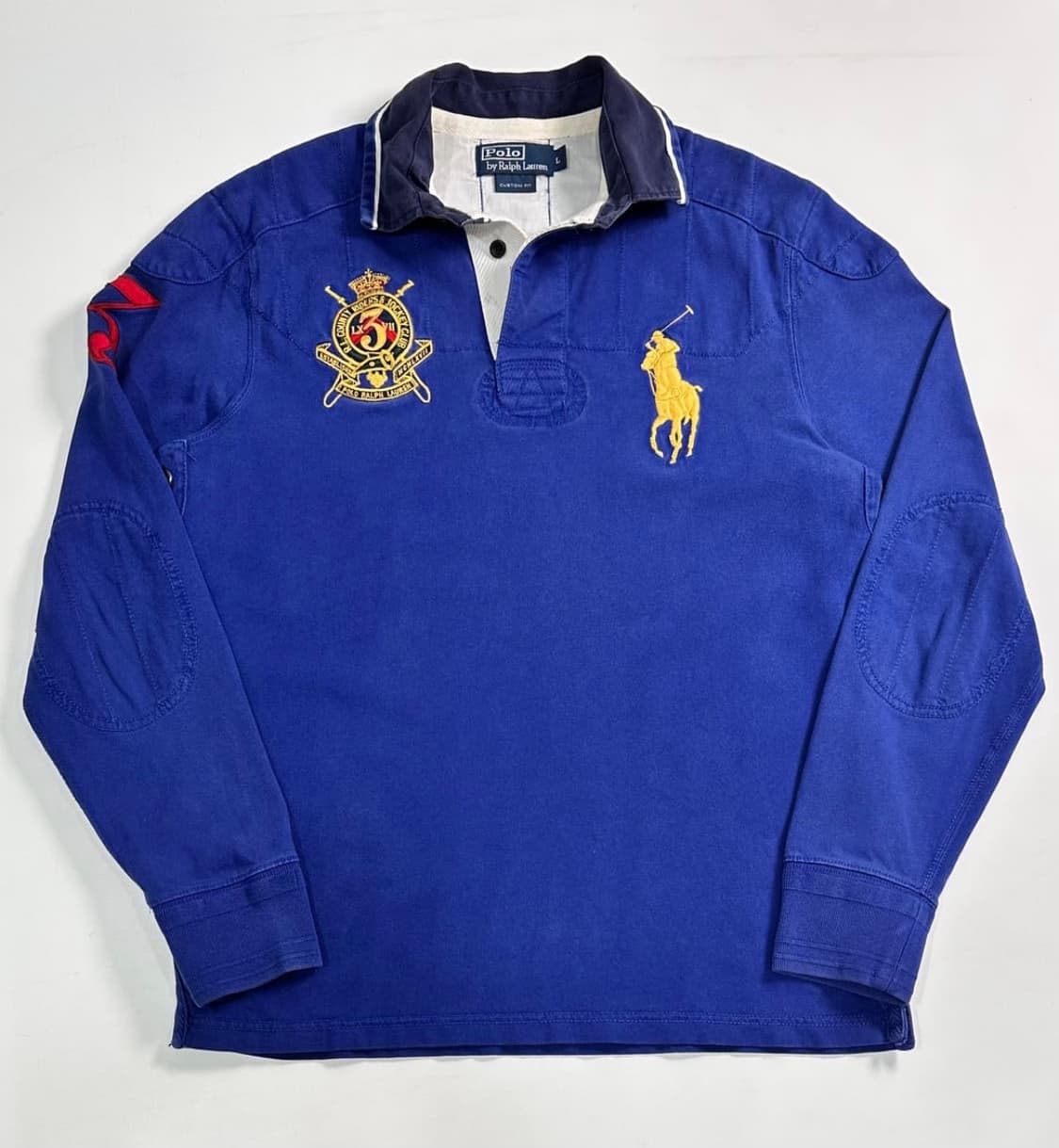 폴로 빅포니 럭비 카라 긴팔티 상품이미지1