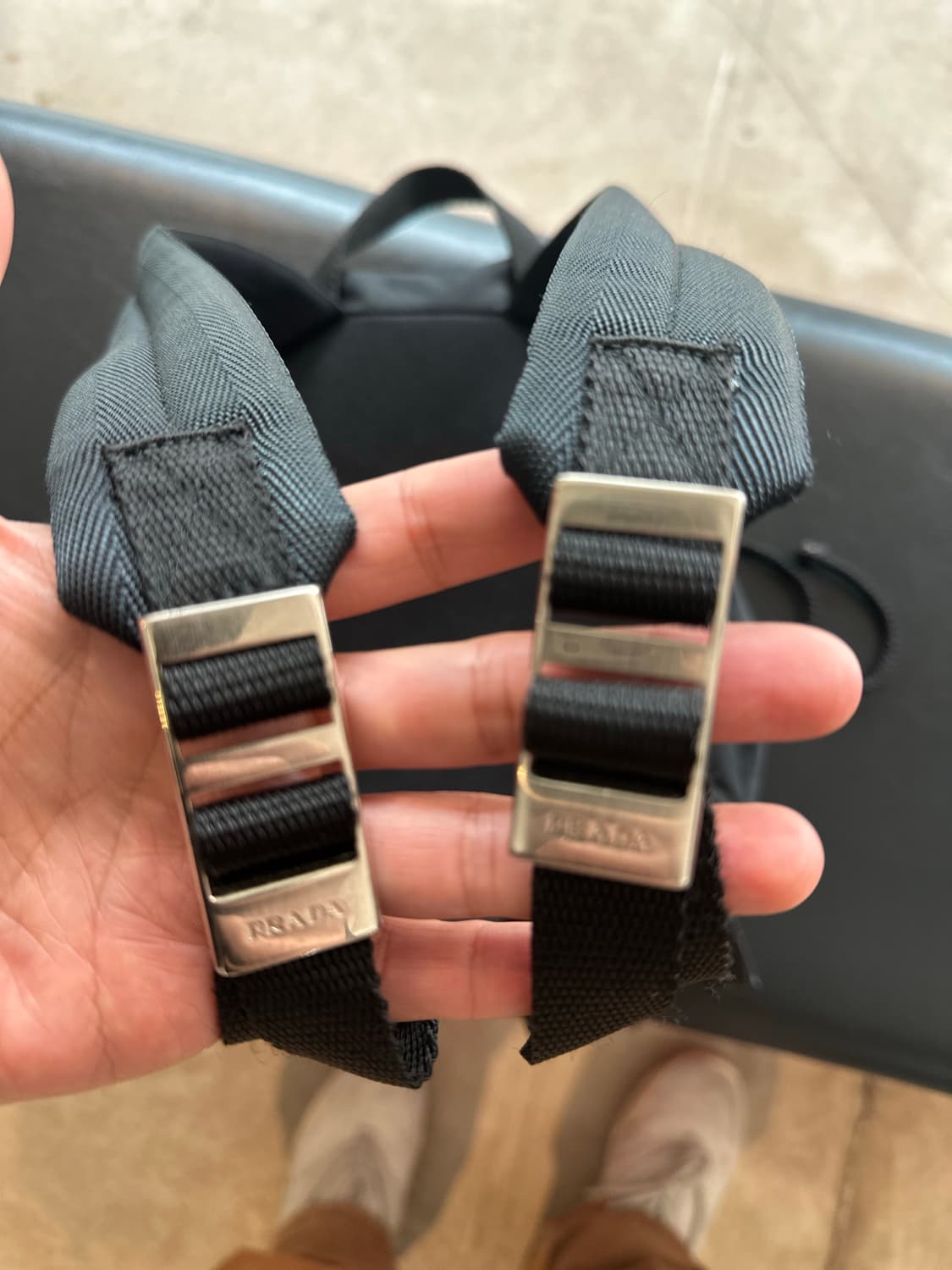 프라다 테수토(포코노) 나일론 백팩 상품이미지3