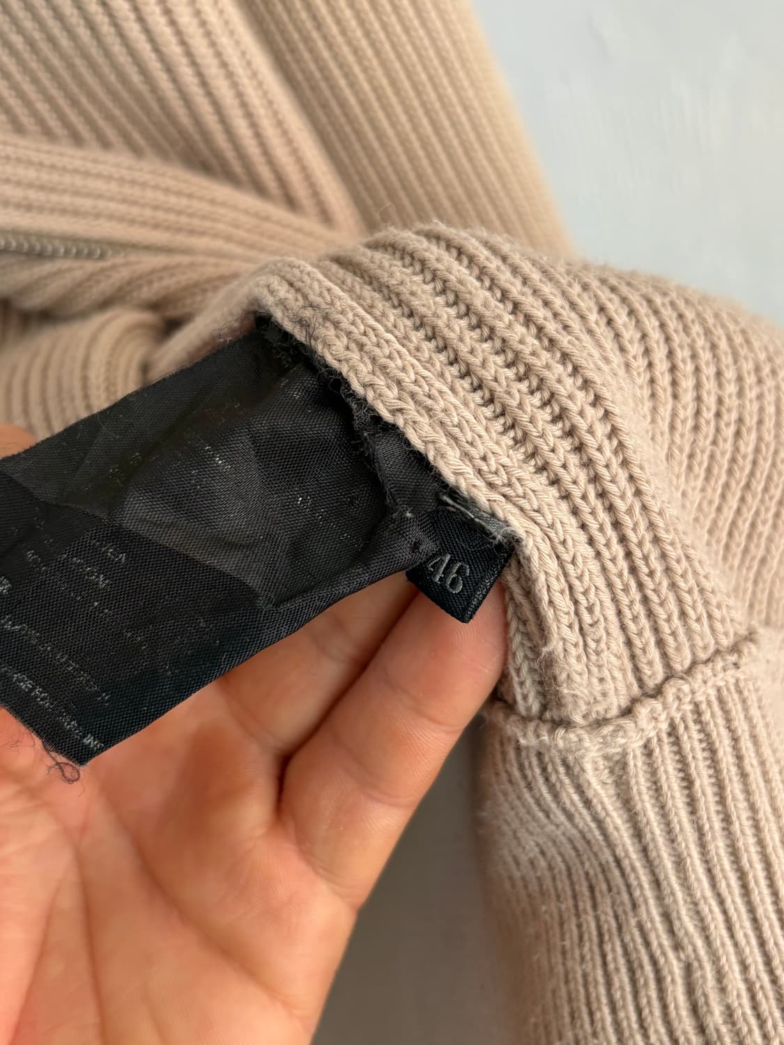 Prada Sport 프라다 스포츠 베이지 니트 집업 상품이미지8