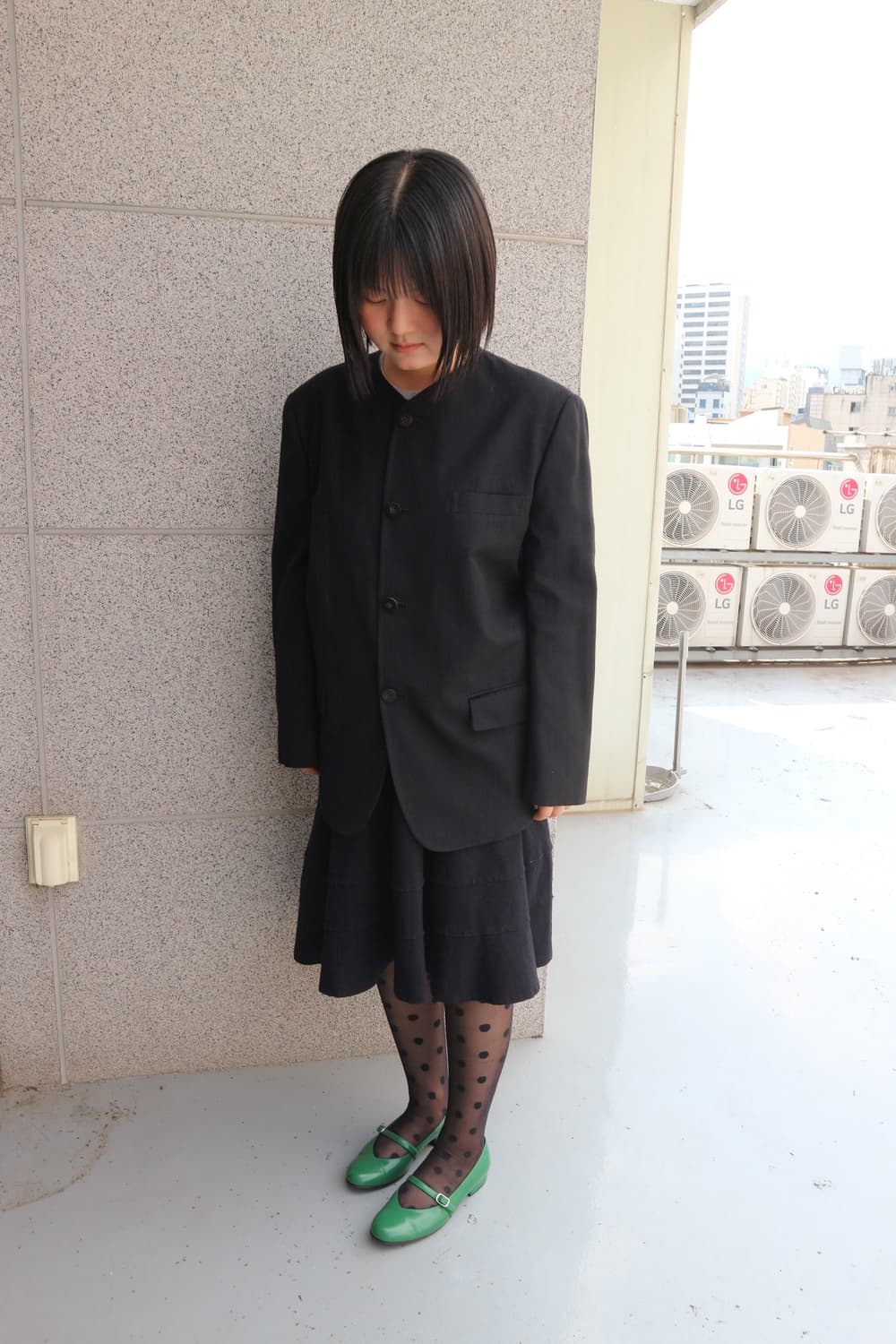 Tricot Green Mary Jane 상품이미지6