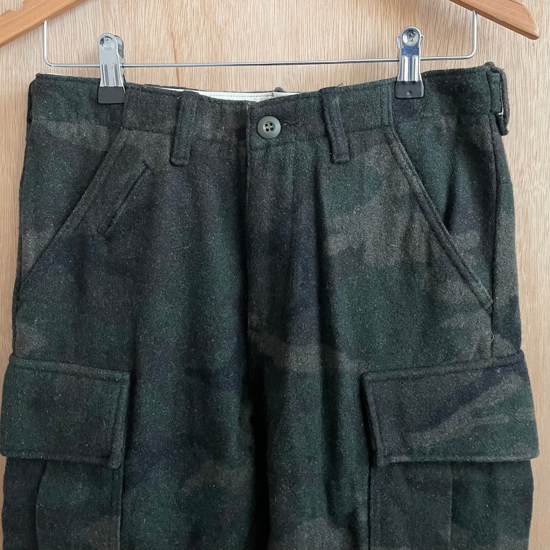 marka 카모 울 카고팬츠 상품이미지4